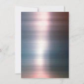 Birthday Party Weekend Ombre Metallic Gray Kaart (Achterkant)