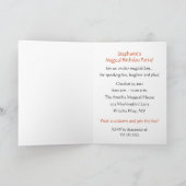 Birthday Party - Witch Persoonlijke uitnodiging (Binnen)