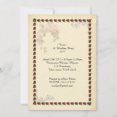 Birthday Party women Any age, Gatsby, Art-Deco Kaart (Achterkant)