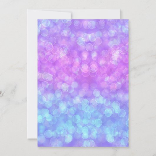 Birthday Party | Zoet 16 Kaart (Achterkant)