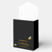 Birthday Party zwarte hommels schat bedankt Bedankdoosjes (Geopend)