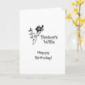 Birthday-pasta's met Christelijke kaart BE (Gele Bloem)