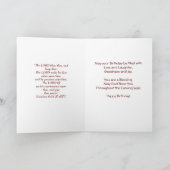 Birthday Pastors Wife Christelijke Card PK Kaart (Binnen)