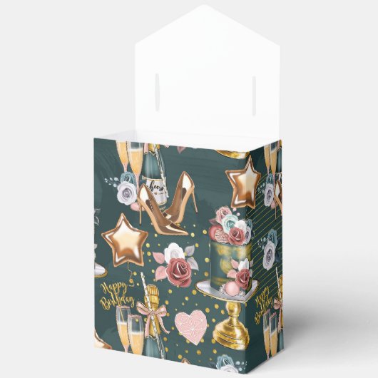 Birthday Pattern Bedankdoosjes (Open)