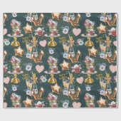 Birthday Pattern  Cadeaupapier (Vlak)