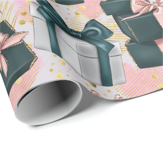 Birthday Pattern  Cadeaupapier (Rol Hoek)