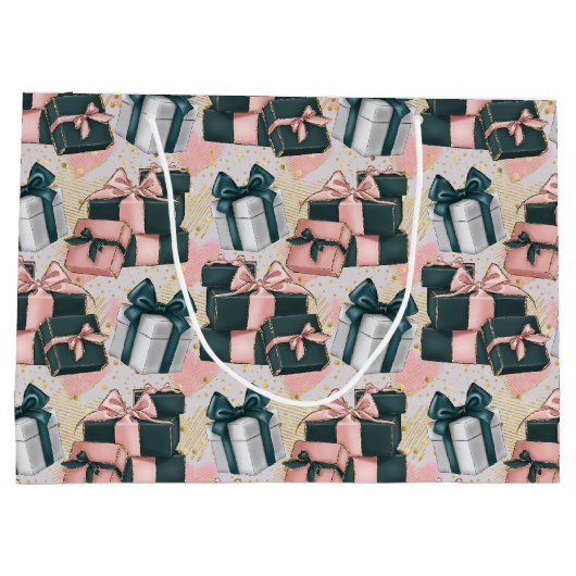 Birthday Pattern Groot Cadeauzakje (Achterkant)