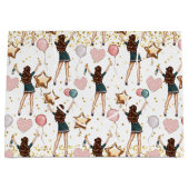 Birthday Pattern Groot Cadeauzakje (Voorkant)