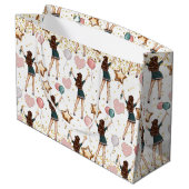 Birthday Pattern Groot Cadeauzakje (Achterkant Gekanteld)