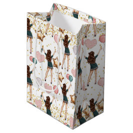 Birthday Pattern Medium Cadeauzakje