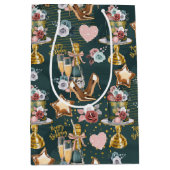 Birthday Pattern Medium Cadeauzakje (Voorkant)