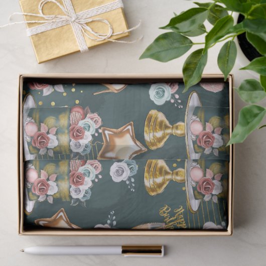 Birthday Pattern Tissuepapier (Geschenk)