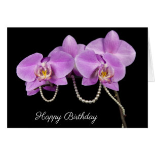 Birthday Pearls en Orchids