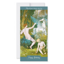 Birthday Pegasus Puvis de Chavannes CC0549 Kaart