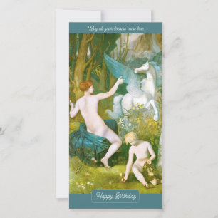 Birthday Pegasus Puvis de Chavannes CC0549 Kaart