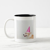 Birthday Pembroke Welsh Corgi Dog Tweekleurige Koffiemok (Links)