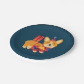 Birthday Pembroke Welsh Corgi Papieren Bordje (Gekanteld)