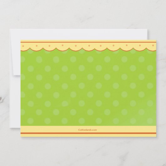 Birthday Penguin Foto Uitnodiging (Achterkant)