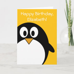 Birthday Penguin  Kaart