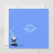 Birthday Pet Magical Magicians Kaart (Achterkant)