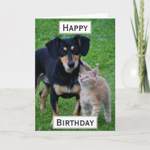 Birthday Pet Parent Foto Kaart