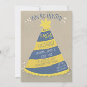 Birthday Pet Uitnodiging (Voorkant)