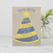 Birthday Pet Uitnodiging (Staand voorkant)