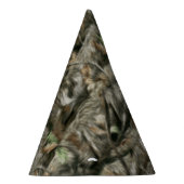 Birthday-Pet van de Camo-partij Feesthoedjes (Rechts)