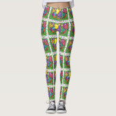 BIRTHDAY-PETTEN ONTWERP LEGGINGS (Voorkant)