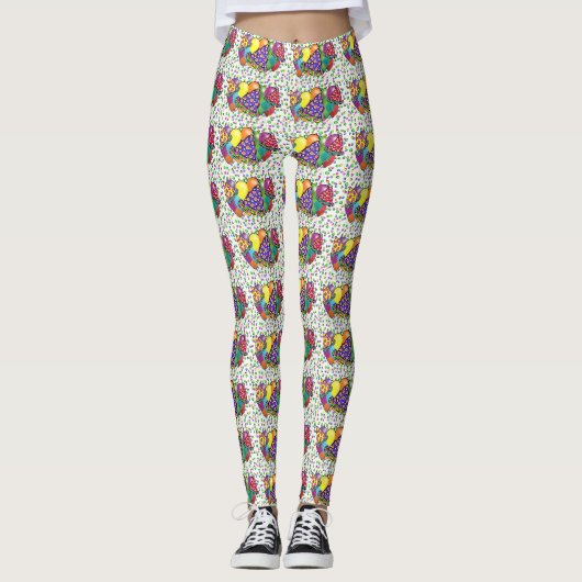BIRTHDAY-PETTEN ONTWERP LEGGINGS (Voorkant)