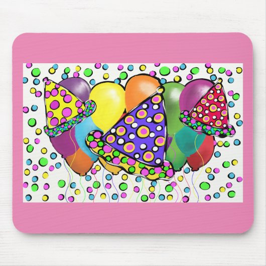 BIRTHDAY-PETTEN ONTWERP MUISMAT (Voorkant)