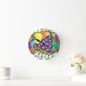 BIRTHDAY-PETTEN ONTWERP RONDE KLOK (Huis)