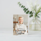 Birthday Photo & All-Star Grandma Baseball Kaart (Staand voorkant)