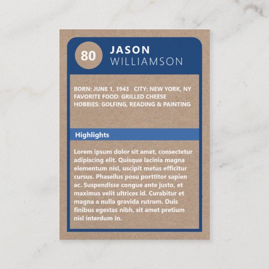 Birthday Photo All-Star Grandpa Baseball Kaart (Achterkant)