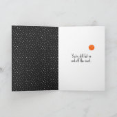 Birthday Pickleball Stick Figuur Girl Kaart (Binnen)