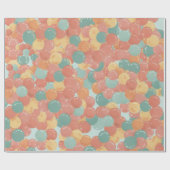 Birthday Picnic, Cute Retro Style Cadeaupapier (Vlak)