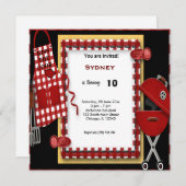 Birthday Picnic Kaart (Voorkant / Achterkant)