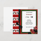 Birthday Picnic Kaart (Voorkant / Achterkant)