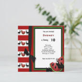 Birthday Picnic Kaart (Staand voorkant)