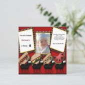 Birthday Picnic Kaart (Staand voorkant)