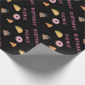 Birthday Picnic Party Cadeaupapier (Hoek)