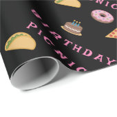 Birthday Picnic Party Cadeaupapier (Rol Hoek)