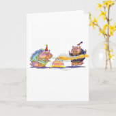 BiRtHDay PiGS Kaart (Gele Bloem)