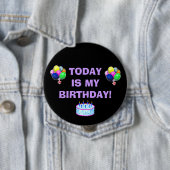 Birthday Pin Ronde Button 4,0 Cm (In situ)