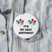 Birthday Pin Ronde Button 4,0 Cm (In situ)