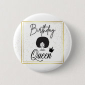 Birthday Pin Ronde Button 5,7 Cm (Voorkant)