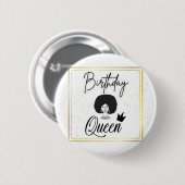 Birthday Pin Ronde Button 5,7 Cm (Voorkant /achterkant)