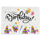 Birthday Pinatas Gift Bag Groot Cadeauzakje (Achterkant)