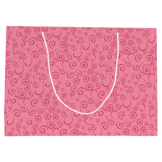 Birthday Pink Cosmo Martini Alcohol Custom Event Groot Cadeauzakje (Achterkant)