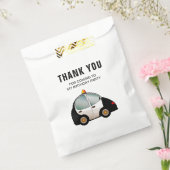 Birthday, politiewagen bedankzakje (Gezegeld)